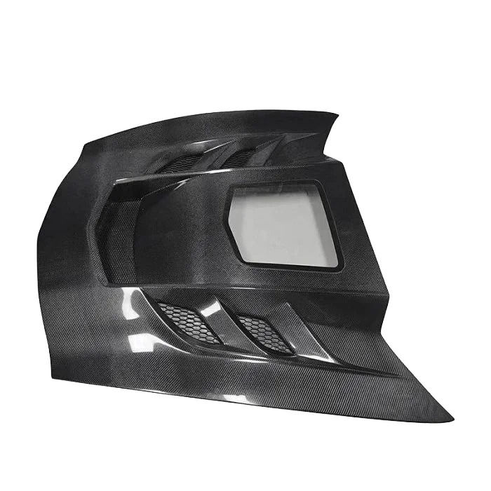 Carbon Fiber Sport Hood Cover for New Single-Sided Corvette C7 Z06 Upgrade Car Accessory